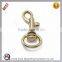 Gold Zinc Alloy Dog Leash Swivel Hook For Bag Accessories