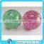 Shiny acrylic glitter UV balls, Acrylic Contact Juggling Balls with multicolour