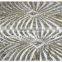 Fashional Full Polyester Stripe Peach Wholesale Sequin Fabric in Tulle