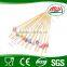 hot sale colourful bamboo skewer with bead