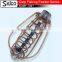 SGMF-1091 Brass lead weights Carp fishing bait fishing cage feeder