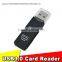 2016 Superspeed 2 in 1 USB 3.0 Card Reader SD/MicroSD/TF Trans-flash Card USB3.0 Adapter Converter Tool