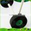 Retractable garden water hose reel cart with plastic plate,connector and handle