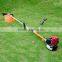 Good quality hand push gasoline brush cutter grass trimmier Lawn mower