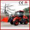 CE certificate front wheel loader price