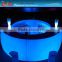 commercial bar counters design,portable glow led round bar counter