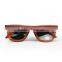 2017 Fashion Rosewood OEM Sunglasses Summer Design With Logo Printed