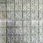 Bathroom or kitchen indoor decoration plain concrete 3D tiles front wall