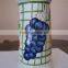 Decorative Ceramic Grapes beer growler