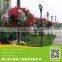 SOL 2015 Environment-friendly Half Round Planter Flower Pot Lamp Post Planters