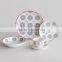 2017 factory promotional europe style 16pcs porcelain dinner set
