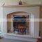 Professional LimeStone Marble Electric Fireplace With CE Certificate