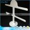 2017 new fashion milky white acrylic jewelry display stand