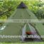 China 2017 Hot Selling Big Camping Bell Rock Indian Teepee Camping Tent