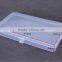 Clear Polypropylene Mini Storage box with Hinged Lid,Snap Closure