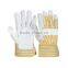 cow grain leather gloves