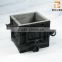 cast iron steel or plastic 100mm 150mm 200mm concrete specimen cube mould