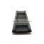 3/4" Shoulder Pad PVC In Black, Black Shoulder Strap Pad for Bag, Plastic PVC Bag Strap Belt Shoulder