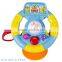 Steering wheel Best Choice Products Toy Steering Wheel for Kids with Mirror Lights Music and Various Driving Sounds, Suction Cup