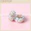 Rhinestone ball for jewelry