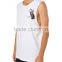 100% Cotton Custom Printed Mens Singlet