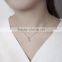 Woman Collar Pendant Platinum Necklace