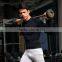 wholesale 2017 new style seamless men fitness shirts for gymnasium