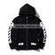 MSW0002 New American tide brand men WHITE sleeve zipper hooded printing men's sweater