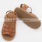 Top Selling Genuine Leather hard sole Baby sandal Shoes