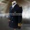 Juqian OEM custom mens airline pilot uniform for captain, Airline Hostess Uniform, Airport uniform
