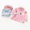 Wholesale cute style stripe embroidery girls latest children dress