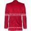 2017 Fashion Premium Quality Red Velvet Slim Fit Blazer for Men