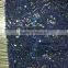 lace fabric with sequins/beaded lace #B8035