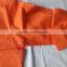 100% COTTON OEN SERVEICE LONG SLEEVE ORANGE PLAIN COLOUR HIVIS DRILL WORK SHIRT WITH MESH UNDERARM