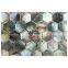 polished black oyster shell decoration mosaic