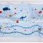 100% cotton printed cartoon character baby bath towel, hight quality reactive printed gauze towels baby swaddle china