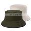 Professional stone washed kids bucket hat cap with applique logo