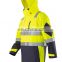 New Design Hi Vis 100%Polyester Oxford PU 3M reflective safety jacket