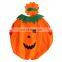 2016 Hot Selling Adult Funny Halloween Pumpkin Mascot Costume Pumpkin Performance Wear With Hat