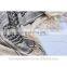 TOROS BSCI Approval fashion women printed triangular cotton square scarf