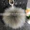 Superb Raccoon Pom Poms Colored Decorative Balls Faux Rabbit Fur Fluffy Pompom Ball