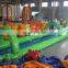 inflatable long slip and single lane slide inflatable water slide for sale