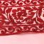 3D Floral Polyester Embroidered Lace Fabric For Apparel Home Decorating