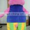 2016 Hot Sale pig Mascot Costume/ fur mascot costume /plush mascot costume