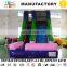 single lane 0.55mm PVC tarpaulin inflatable dry slide for kids climbing