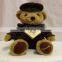 Football Teddy Bears Plush Toy Parade Notre Stuffed 10" teddy bear in U.S. Air Force Air Battle Military Uniform ABU