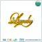Zinc Alloy Hardware Manufacturer Metal Gold Custom Logo For Handbags