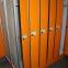 Water Resistant HPL 15 Door HPL Gym Locker with Hook