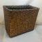 Handmade rattan clothes storage box