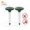 Solar Sonic Snake Repeller With Led Light